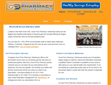 Tablet Screenshot of costigansgoodpricepharmacywarehouse.com.au